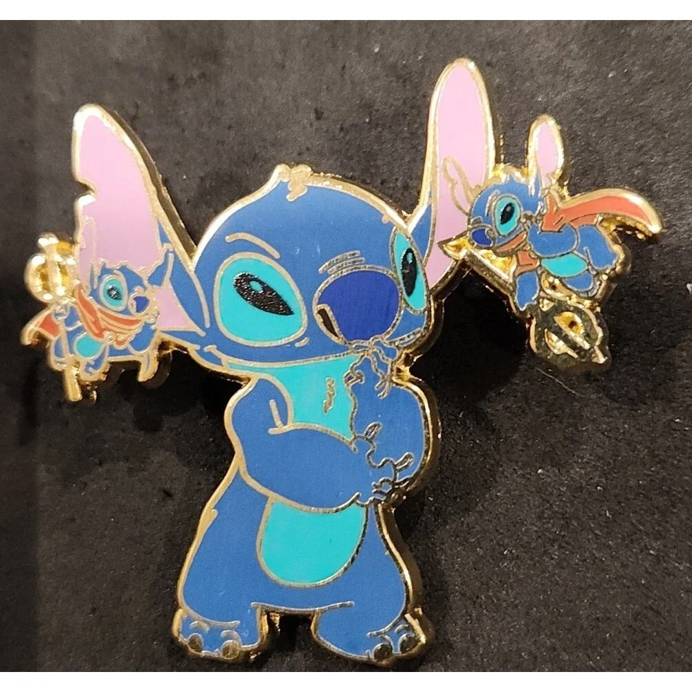 Disney Pin‎ Stitch Angel & Devil on Shoulders DLP Paris AP Artist Proof 00000